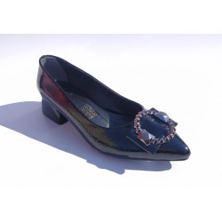 BEETY  21BY68.43 KISA TOPUK TOKALI KLASİK KADIN AYAKKABI