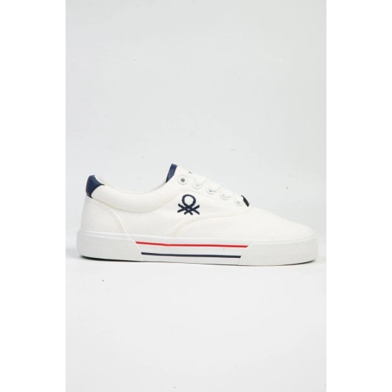 BENETTON BNİ-10091 UNİSEX İTHAL SNEAKERS KETEN SPOR AYAKKABI