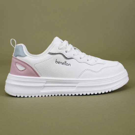 BENETTON BNİ-11201 YÜKSEK TABAN HAFİF KADIN SPOR AYAKKABI