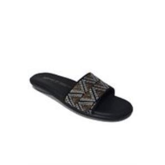 CEYO 9827-27 İNCE TABAN ORTOPEDİK TAŞ DETAYLI KADIN TERLİK