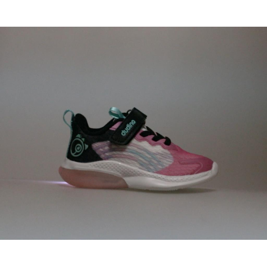 DUDİNO İBİZA CIRTLI IŞIKLI HAFİF İTHAL ÇOCUK SPOR AYAKKABI