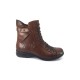 FORELLİ RETRO KAYMAZ ORTOPEDİK TABAN DERİ GENÇ KADIN BOT