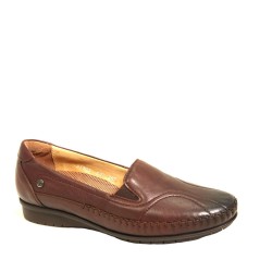 FORELLİ LADY ORTOPEDİK YUMUŞAK DERİ GÜNLÜK KADIN AYAKKABI