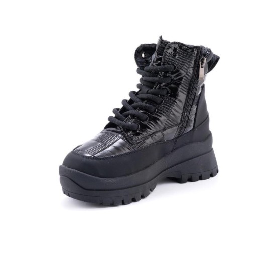 GUJA 23K386-3 YÜKSEK TABAN KÜRKLÜ KADIN KAR BOTU