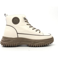 GUJA 24K310-13 KALIN TABAN DERİ KADIN SNEAKERS BOT