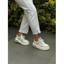 GUJA 24K319-3 KALIN TABAN TAŞLI KADIN SNEAKERS SPOR AYAKKABI