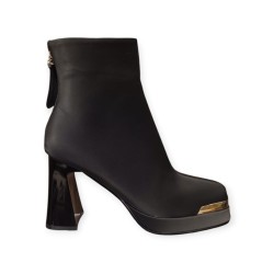 GUJA 25K414-2 PLATFORM TOPUK KÜT BURUN KLASİK KADIN BOT