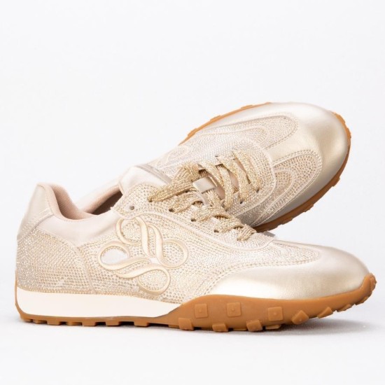 GUJA 25Y318 TAŞ DETAYLI KADIN SNEAKERS SPOR AYAKKABI