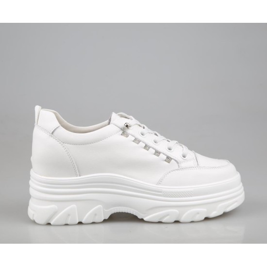 GUJA 25Y361 GİZLİ TOPUK TAŞ DETAYLI KADIN SPOR AYAKKABI