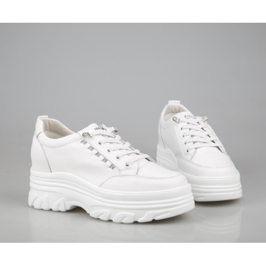 GUJA 25Y361 GİZLİ TOPUK TAŞ DETAYLI KADIN SPOR AYAKKABI