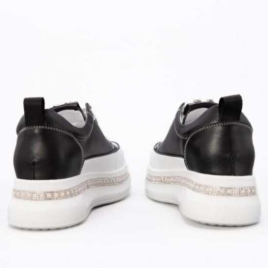 GUJA 25Y423-4 GİZLİ DOLGU TAŞ SARGILI KADIN SNEAKER AYAKKABI