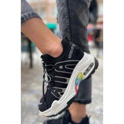 GUJA 300-12 GİZLİ TOPUK AİR TABAN KETEN KADIN SPOR AYAKKABI
