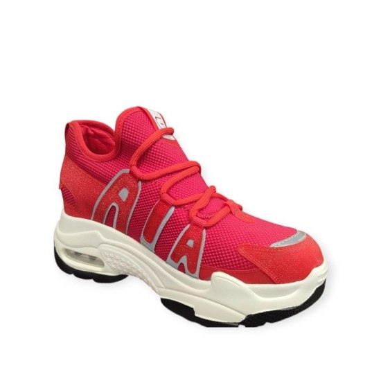 GUJA 300-12 GİZLİ TOPUK AİR TABAN KETEN KADIN SPOR AYAKKABI