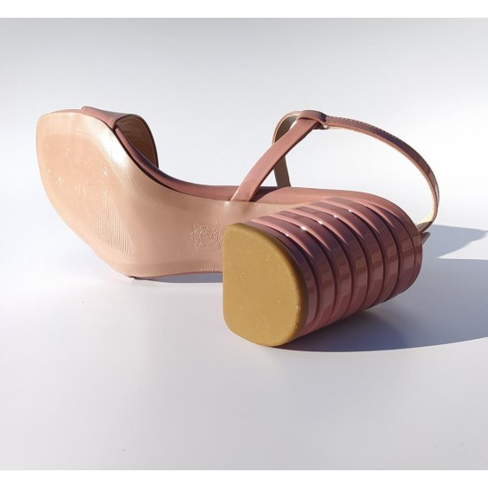 GUJA 514-1 TOPUKLU RUGAN ABİYE-GÜNLÜK KADIN SANDALET