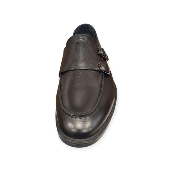 JAMES FRANCO M371 ÇİFT TOKALI LOAFER DERİ ERKEK AYAKKABI