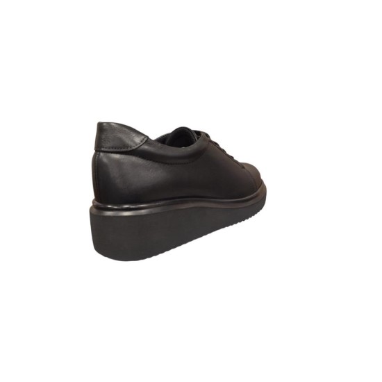 KİNG PAOLA 5142 ORTOPEDİK  DOLGU TABAN KADIN DERİ AYAKKABI