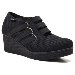 KİNG PAOLO 06201 DOLGU TOPUK TEKSTİL KADIN AYAKKABI