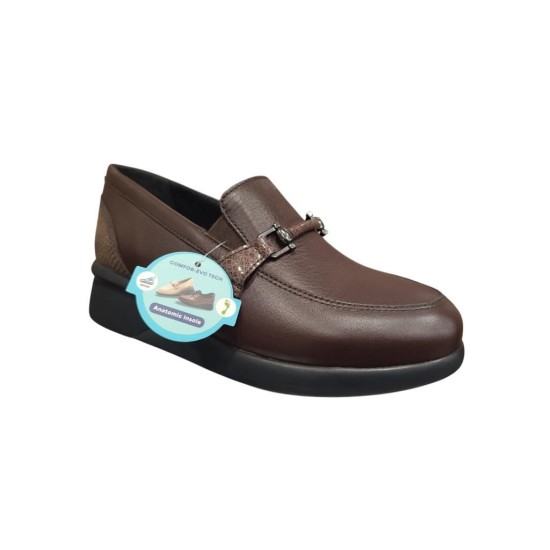 KİNG PAOLO 5149 ORTOPEDİK DOLGU TABAN KADIN DERİ AYAKKABI