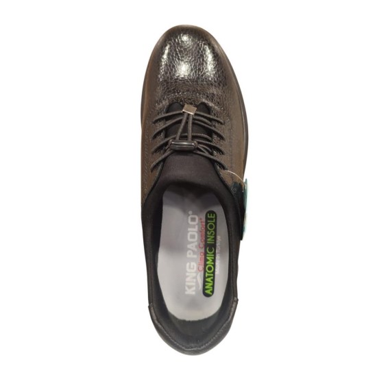 KİNG PAOLO KP-5146 ORTOPEDİK DOLGU TABAN DERİ KADIN AYAKKABI