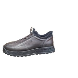 KOMCERO 3K1821-3835 KAUÇUK TABAN ESNEK DERİ ERKEK AYAKKABI