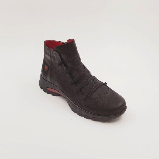 MAMMAMİA 1265 DERİ ORTOPEDİK GENÇ KADIN BOT