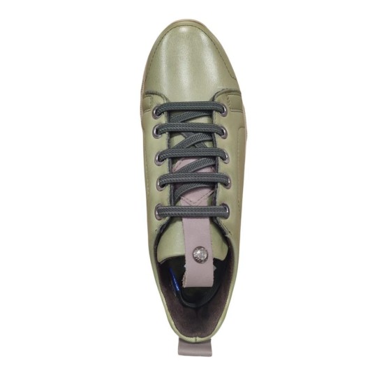 MAMMAMİA 24K-3585 KAUÇUK TABAN KADIN DERİ AYAKKABI