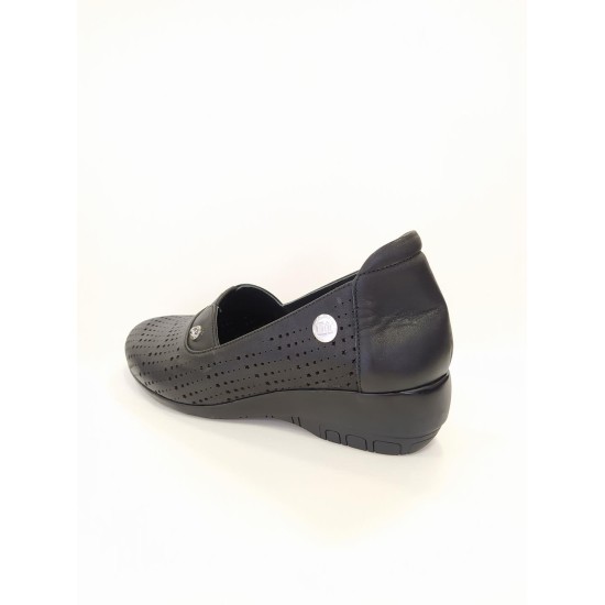 MAMMAMİA D20YA 3410B KADIN GÜNLÜK DERİ DOLGU TOPUKLU BABET