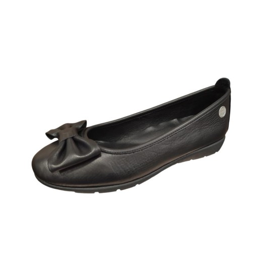 MAMMAMİA D24KA-355 DÜZ TABAN DERİ KADIN BABET AYAKKABI