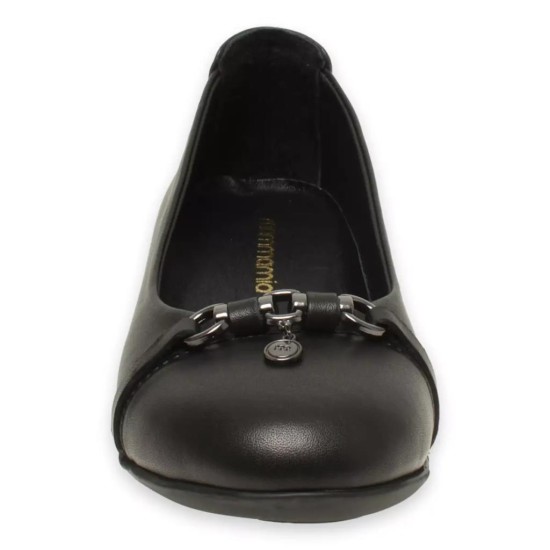 MAMMAMİA D24KA-250 GİZLİ DOLGU TOKALI DERİ KADIN AYAKKABI