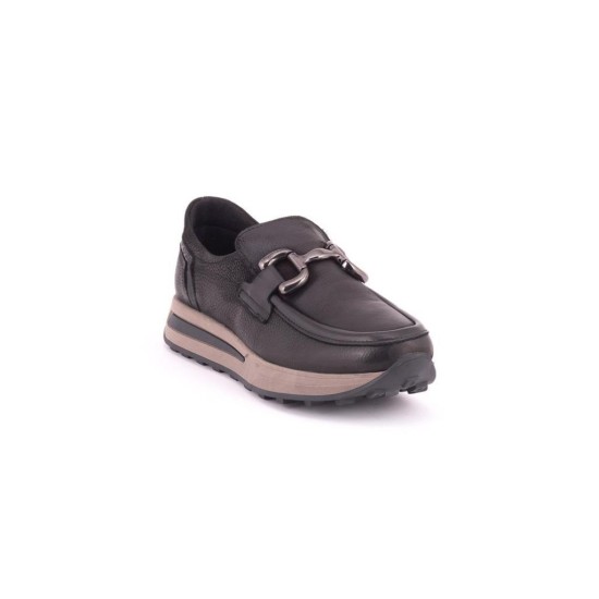 MAMMAMİA D24KA-3260 KAYMAZ TOKALI LOAFER DERİ KADIN AYAKKABI