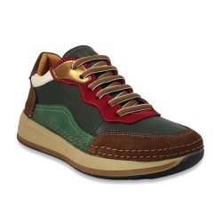 MAMMAMİA D24KA-340 ORTOPEDİK KADIN DERİ SPOR AYAKKABI