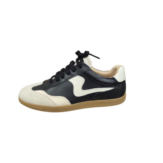 MAMMAMİA D24KA-395 İNCE TABAN DERİ SNEAKERS KADIN AYAKKABI