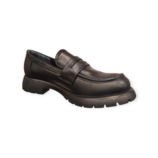 MAMMAMİA D25KA-795 KADIN LOAFER DERİ AYAKKABI