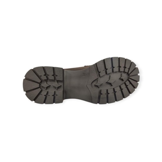 MAMMAMİA D25KA-795 KADIN LOAFER DERİ AYAKKABI