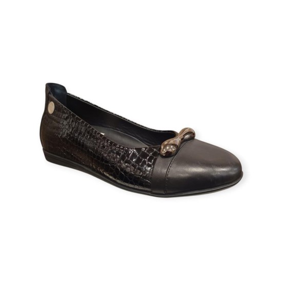 MAMMAMİA D25KA-920 GİZLİ DOLGU TOPUK DERİ KADIN AYAKKABI