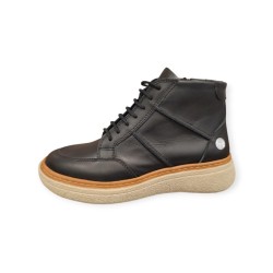 MAMMAMİA D25KB-1025 ESNEK HAFİF DERİ KADIN SPOR  BOT