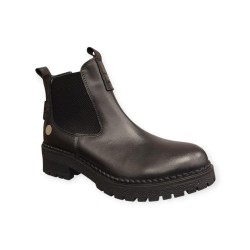 MAMMAMİA D25KB-1625 KISA TOPUK KAYMAZ CHELSİ DERİ KADIN BOT