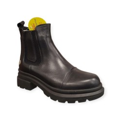 MAMMAMİA D25KB-1660 KISA TOPUK HAFİF GÜNLÜK DERİ KADIN BOT