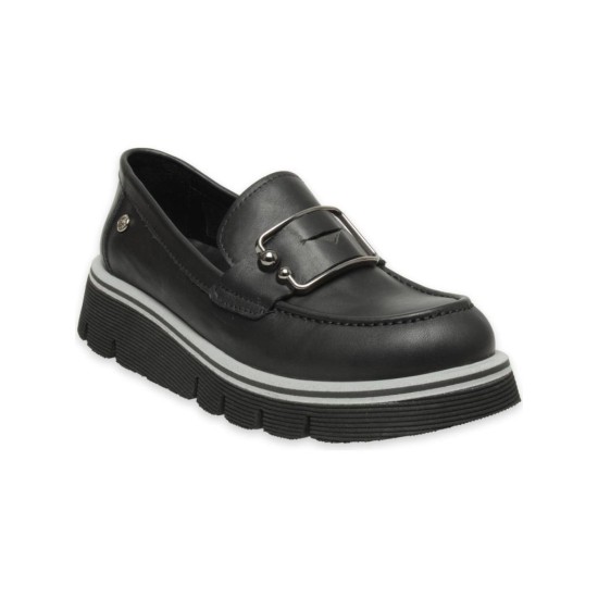 MAMMAMİA D25YA-3760  LOAFER DERİ KADIN AYAKKABI