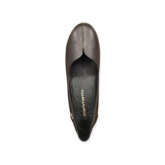 MAMMAMİA D25YA-7130 GİZLİ DOLGU YUMUŞAK DERİ KADIN AYAKKABI