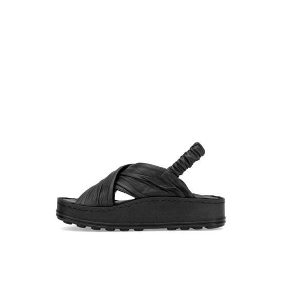 MAMMAMİA D25YS-2585 YUMUŞAK DERİ KADIN SANDALET