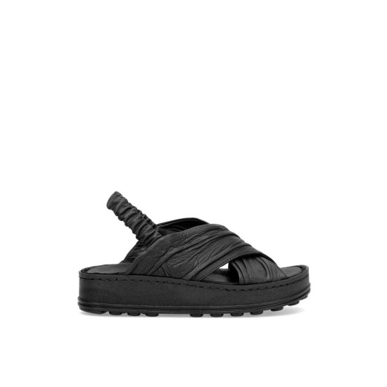 MAMMAMİA D25YS-2585 YUMUŞAK DERİ KADIN SANDALET