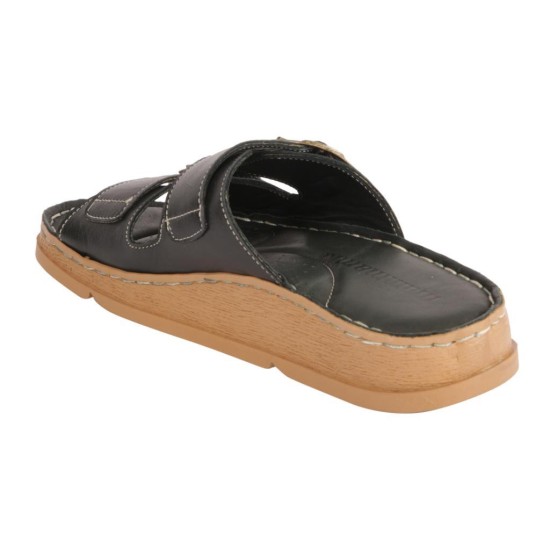 MAMMAMİA D25YT-1145 ORTOPEDİK YUMUŞAK DERİ KADIN TERLİK