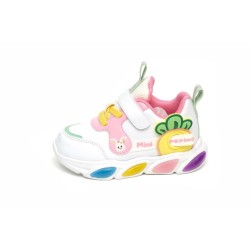 PEPİNO 1802 HAFİF CIRTLI IŞIKLI İTHAL BEBE SPOR AYAKKABI