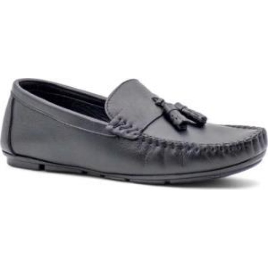 PEPİTA 4183 PÜSKÜLLÜ İNCE TABAN LOAFER DERİ ERKEK AYAKKABI