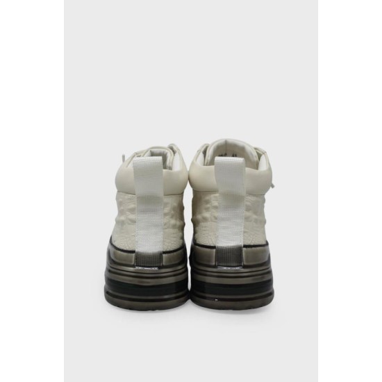 PEPİTA E017 BİLEK BOY İTHAL DERİ SNEAKERSERKEK SPOR AYAKKABI