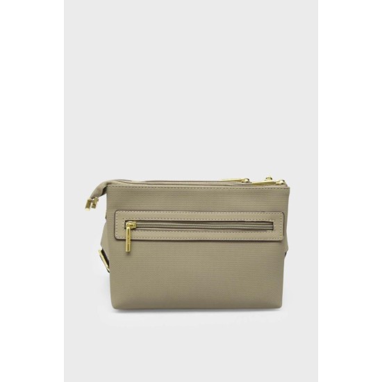 U.S. POLO ASSN. US23700 FERMUARLI KADIN ÇAPRAZ İKİZ ÇANTA