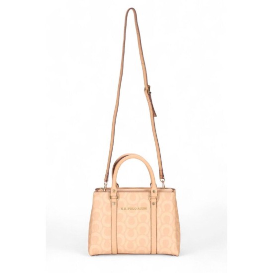 U.S.POLO ASSN. US24593 DESENLİ KADIN EL VE ÇAPRAZ ÇANTA