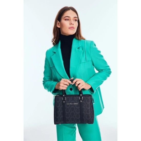 U.S.POLO ASSN. US24593 DESENLİ KADIN EL VE ÇAPRAZ ÇANTA