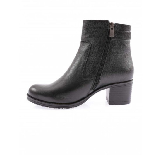 VENÜS 1779011K TOPUKLU TOKA DETAYLI KLASİK DERİ KADIN BOT